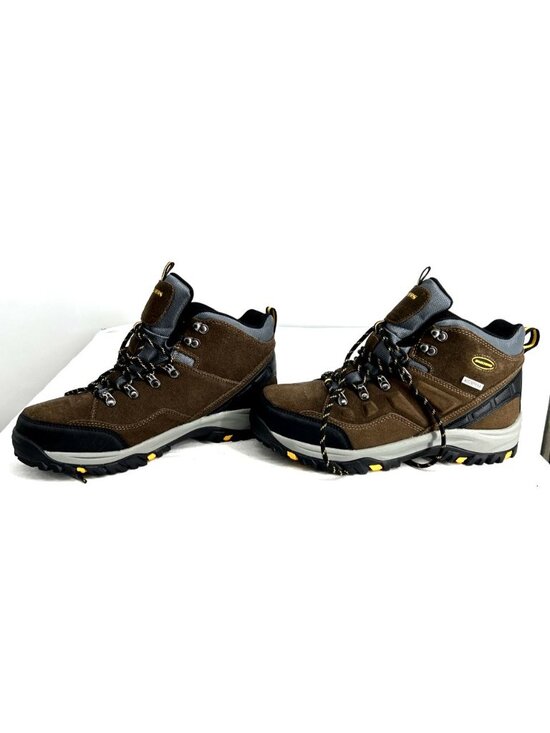 Skechers Mens Boots Relment Pelmo 64869 KHK Waterproof Hiking Sz 9.5 NWOB main image 7